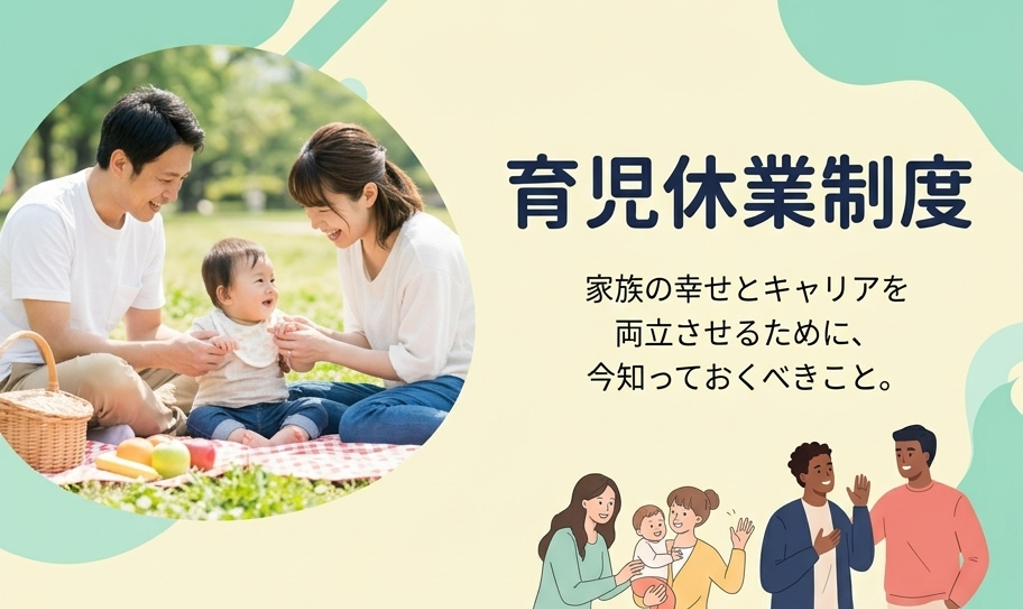 笑顔で赤ちゃんを抱くパパ